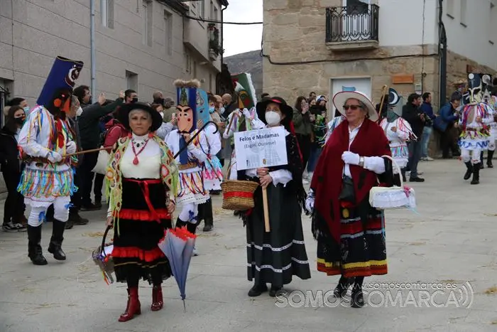 Mascarada Ibérica 2022, Vilariño de Conso. Felos e Madamas (Esgos, Ourense)(10)