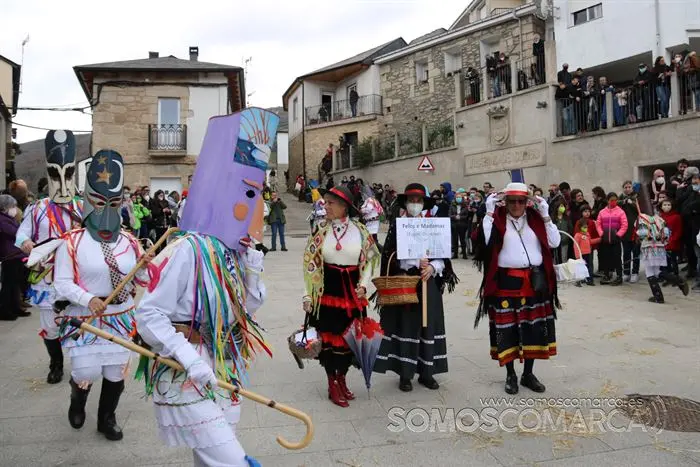 Mascarada Ibérica 2022, Vilariño de Conso. Felos e Madamas (Esgos, Ourense)(11)