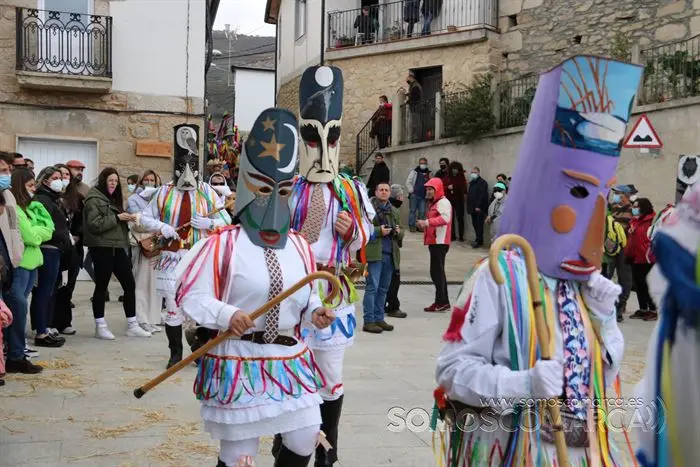 Mascarada Ibérica 2022, Vilariño de Conso. Felos e Madamas (Esgos, Ourense)(19)