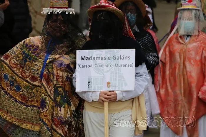 Mascarada Ibérica 2022, Vilariño de Conso. madamas e Galáns (Carzón, Cualedro (Ourense) (29)