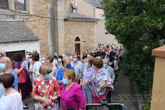Procesión da Virxe de Fátima , en Fontei (A Rúa) 2022 (22)