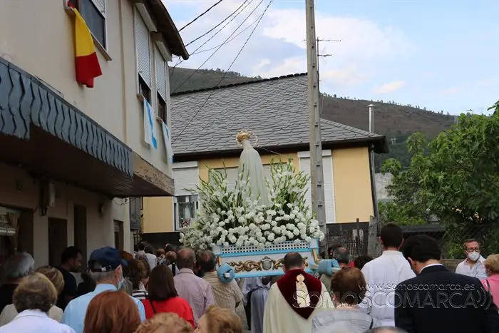 Procesión da Virxe de Fátima , en Fontei (A Rúa) 2022 (24)