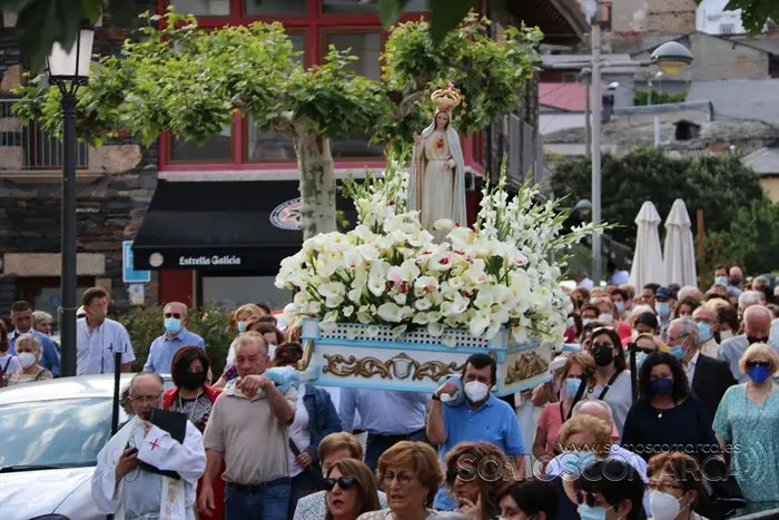 Procesión da Virxe de Fátima , en Fontei (A Rúa) 2022 (8)