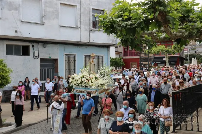 Procesión da Virxe de Fátima , en Fontei (A Rúa) 2022 (10)