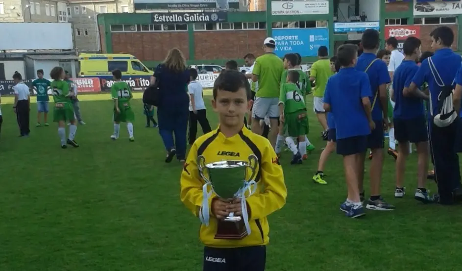 CD Rúa alevín Campeones liga 