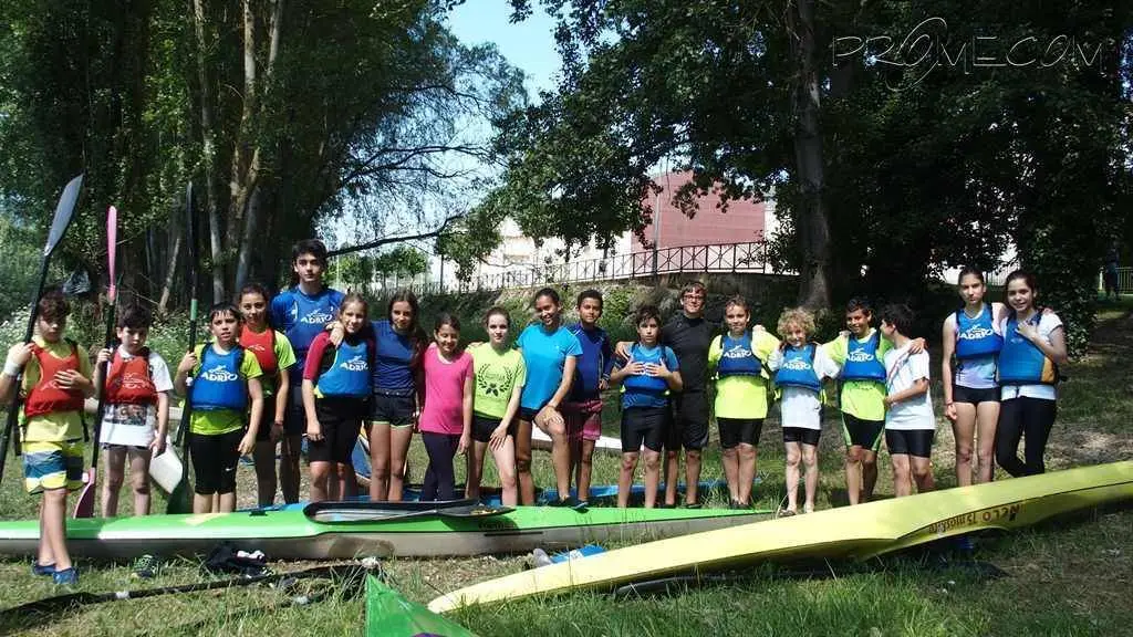 Cursiño de piraguas no Barco