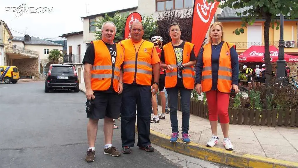 Protección Civil de Petín en la BTT de 2016