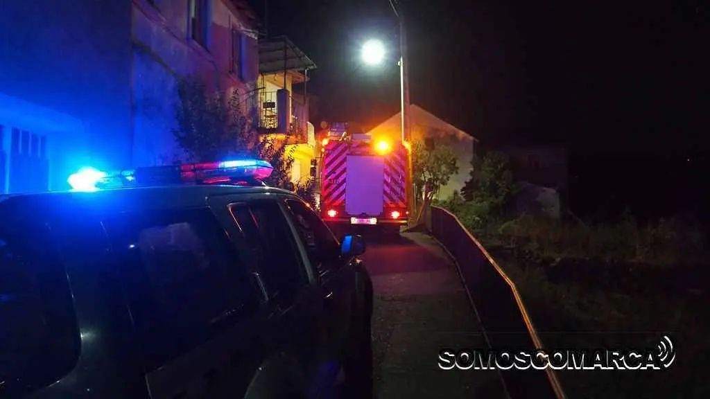 Incendio casa en Portomourisco