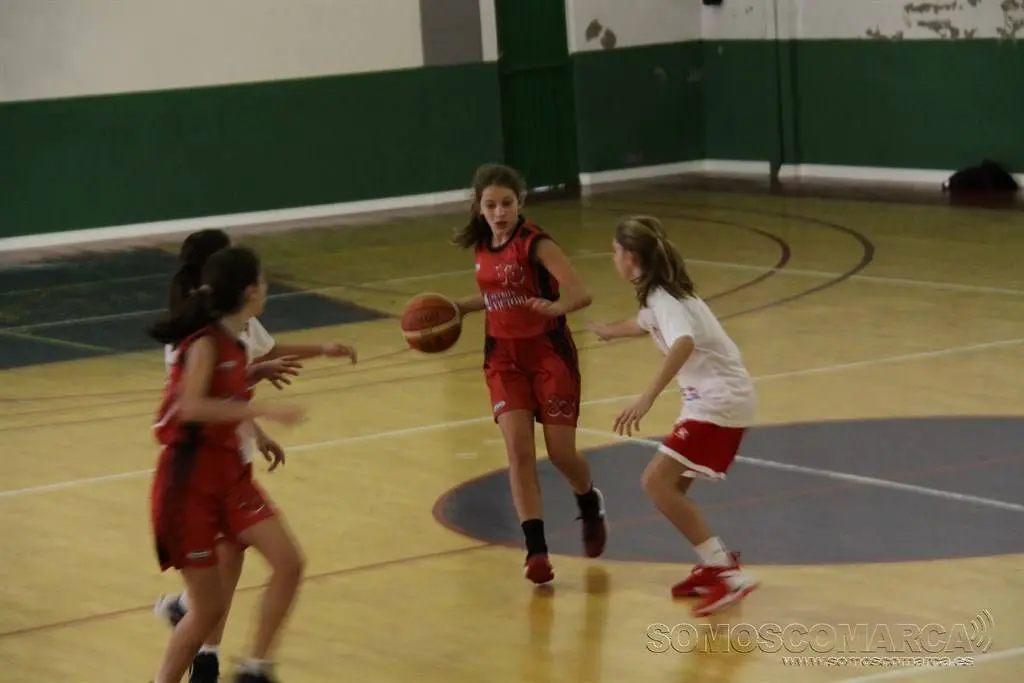 Baloncesto infantil femenino Muebles Victoria Barco
