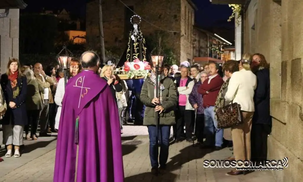 Virgen de la Soledad, Semana Santa Petín 2017