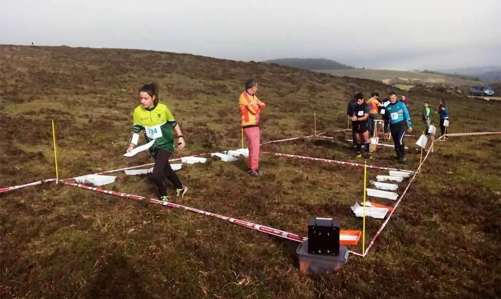 Cristina Neta Pérez, campeona gallega de orientación a pie larga distancia  (foto: Club Peña Trevinca)