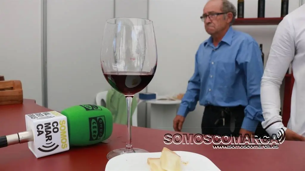 Tino de Bodegas Teresa Núñez en la Feira do Viño de 2018