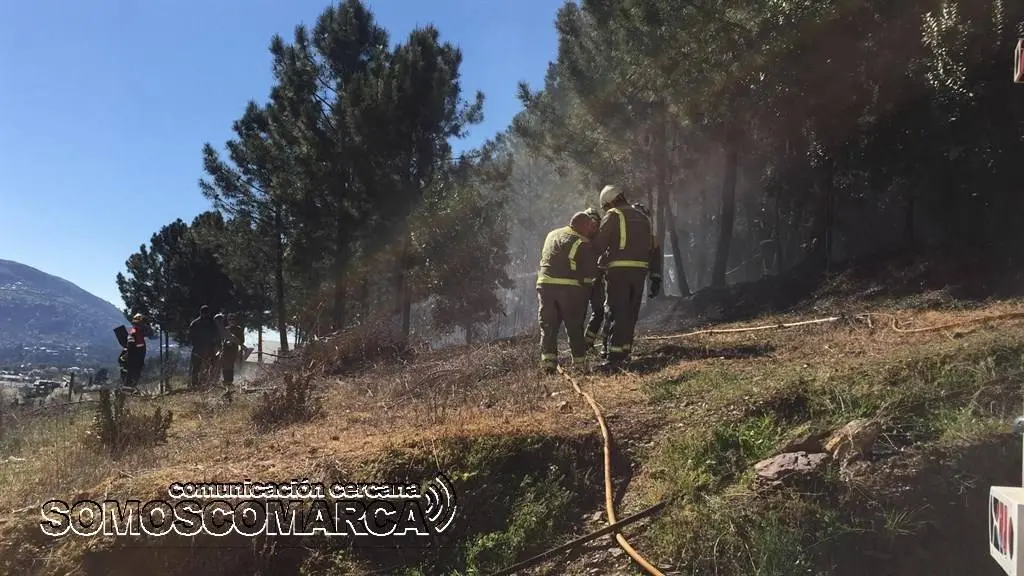 Incendio A Proba O Barco. Brigada Medio Rural