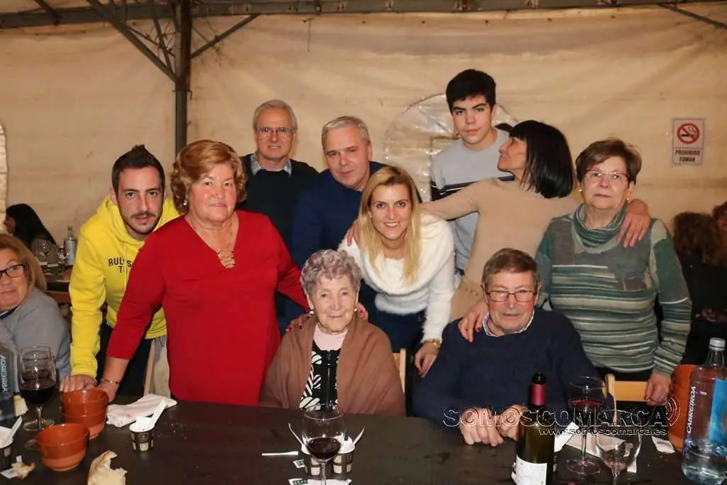 Inés Siso, a punto de cumplir 100 años homenajeada en la Festa da Freba