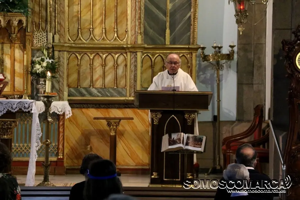 Lisardo Paradelo párroco de Fontei (A Rúa)