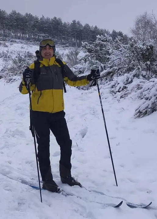 Carlos en el Alto da Portela