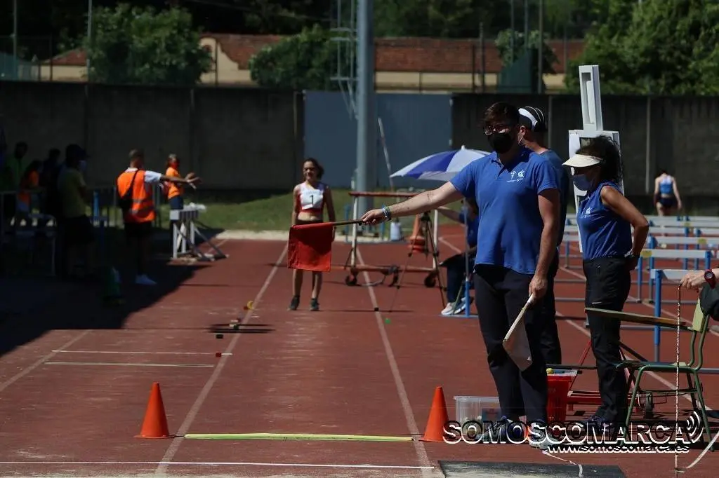 Jueces salto atletismo