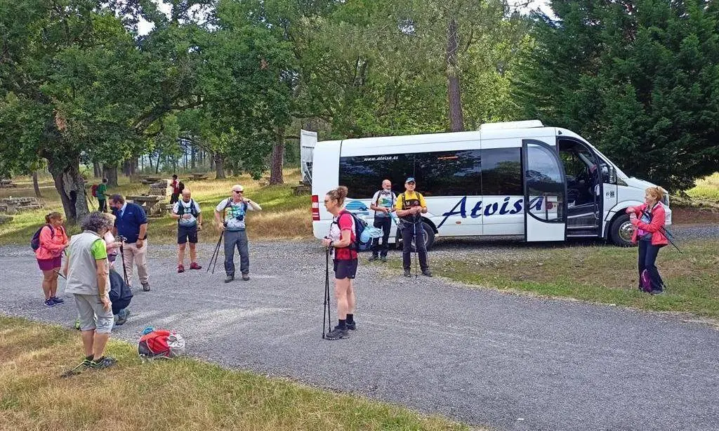 Llegada santuario Virxe Cadeiras
