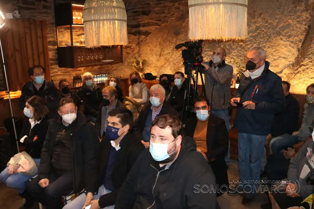 Gabriel Alén e Xosé Miguel Pérez na primeira edición de Facer Galicia Rural en Larouco (6)