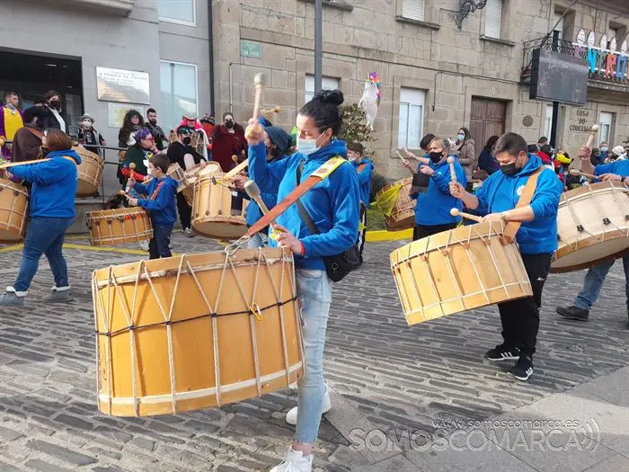 Xuntanza de Folións na Pobra de Trives, Entroido 2022 (28)