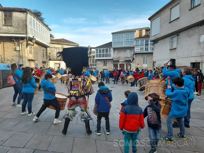 Xuntanza de Folións na Pobra de Trives, Entroido 2022 (12)