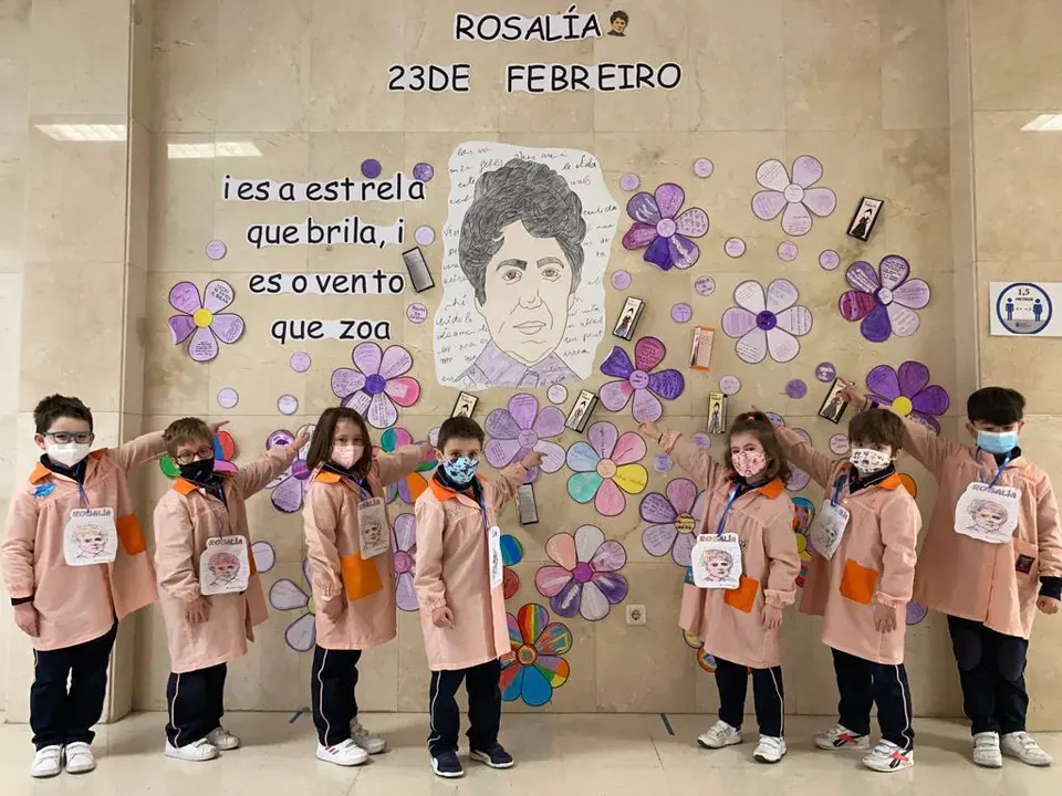 Día de Rosalía en el CEIP Otero Pedrayo