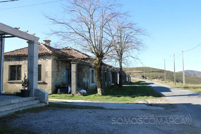 Edificio del futuro albergue de peregrinos en Venda da Capela, Vilariño de Conso
