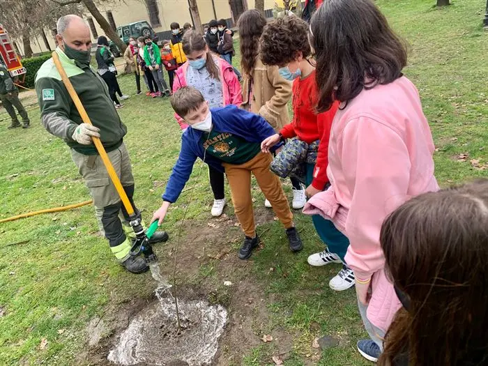 Día del Árbol en el cole de Viloira (2)