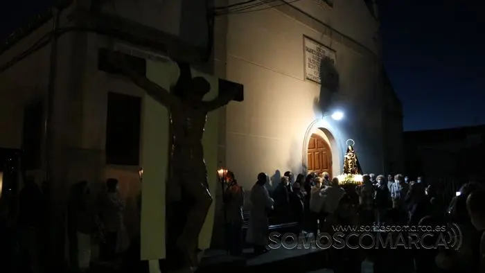 Procesión de la Soledad o de los Caracoles en Petín. Semana Santa 2022 (1)