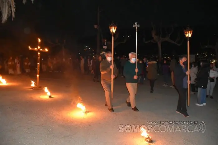 Procesión de los Caracoles en O Castro. Semana Santa 2022 (24)
