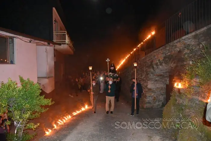 Procesión de los Caracoles en O Castro. Semana Santa 2022 (28)