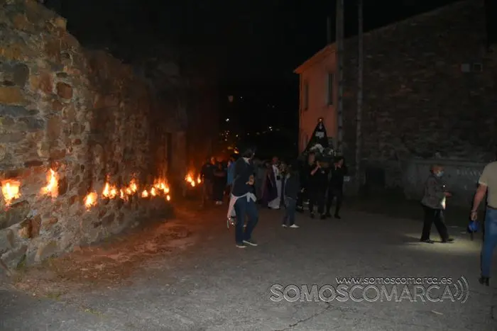 Procesión de los Caracoles en O Castro. Semana Santa 2022 (30)
