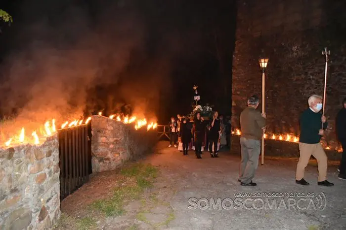 Procesión de los Caracoles en O Castro. Semana Santa 2022 (32)