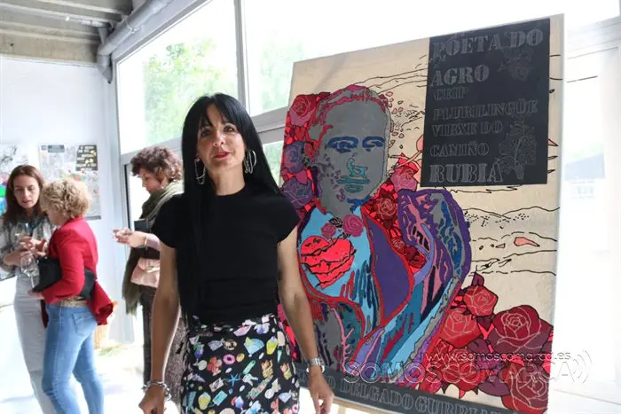 Valentín Garcia entrega o premio do concurso das Letras Galegas no colexio Virxe do Camiño de Rubiá (4)