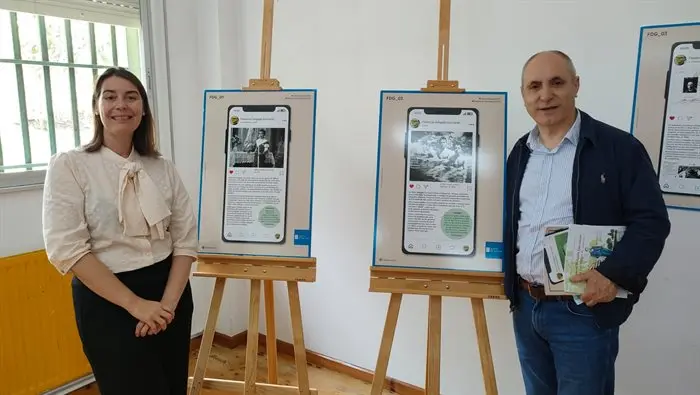 Exposición de Florencio Delgado Gurriarán no IES Cosme López da Rúa (4)