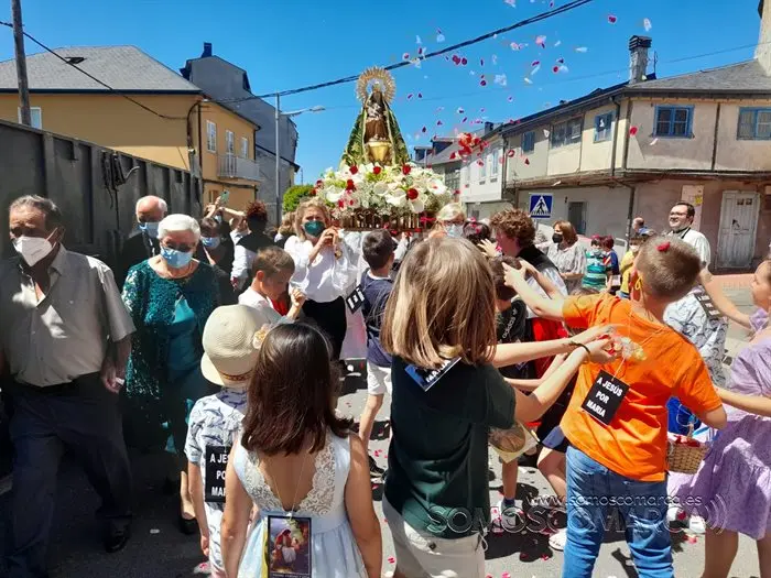 Misa e procesión da Ascensión en Rubiá 2022 (2)