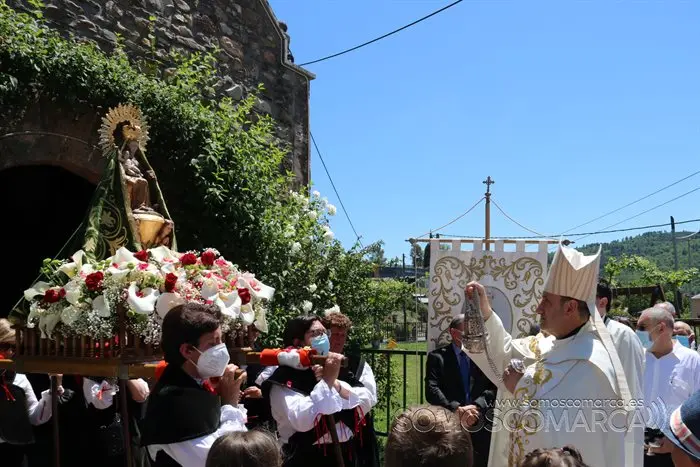 Misa e procesión da Ascensión en Rubiá 2022 (8)