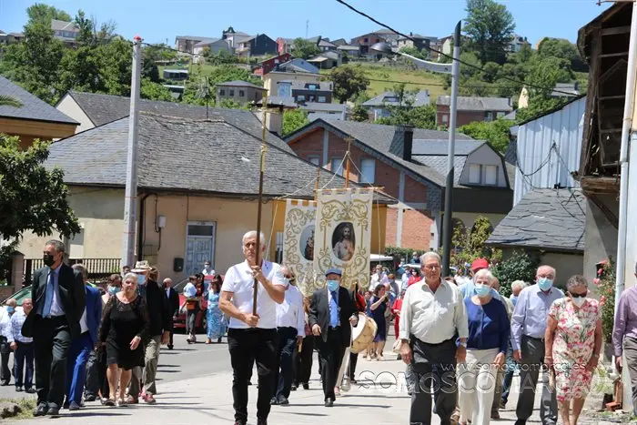 Misa e procesión da Ascensión en Rubiá 2022 (17)