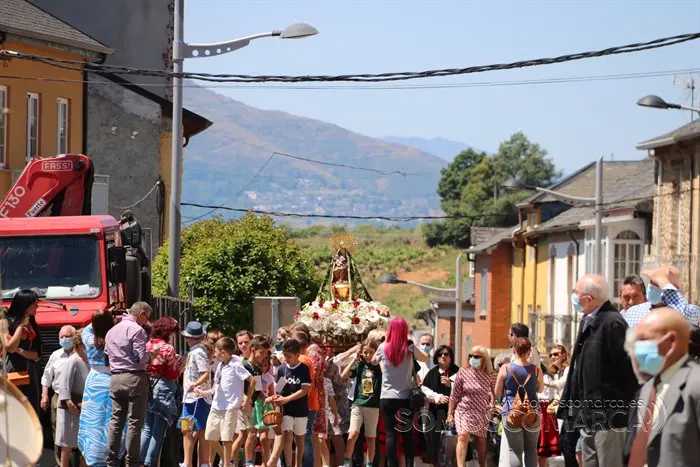 Misa e procesión da Ascensión en Rubiá 2022 (42)