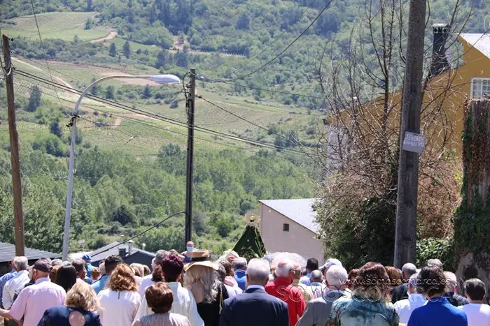Misa e procesión da Ascensión en Rubiá 2022 (48)