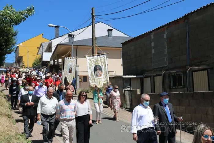 Misa e procesión da Ascensión en Rubiá 2022 (49)