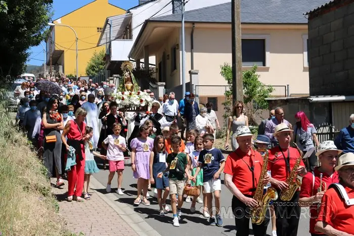 Misa e procesión da Ascensión en Rubiá 2022 (50)