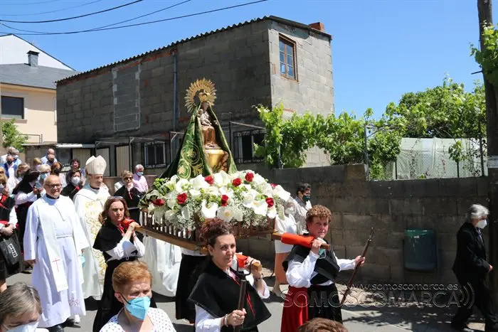 Misa e procesión da Ascensión en Rubiá 2022 (52)