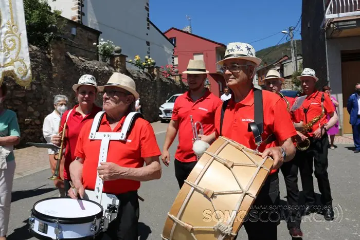Misa e procesión da Ascensión en Rubiá 2022 (60)