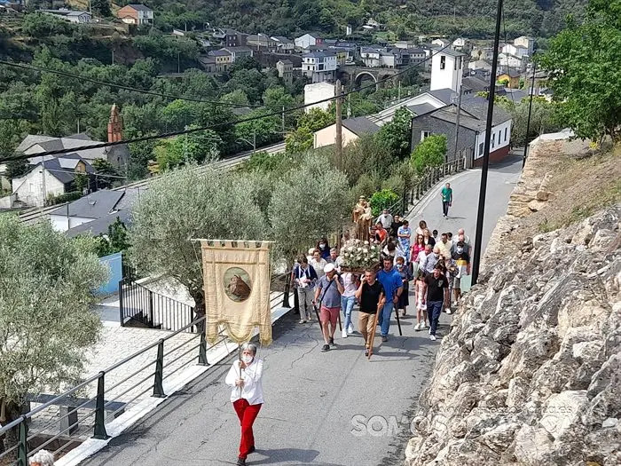Procesión de San Antonio de Padua en Sobradelo Viejo (1)