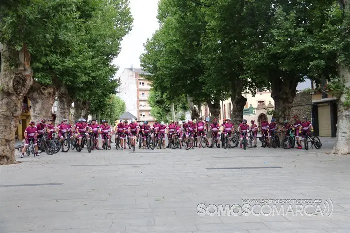Los trabajadores de CupaGroup recorren Valdeorras en bicicleta (21)