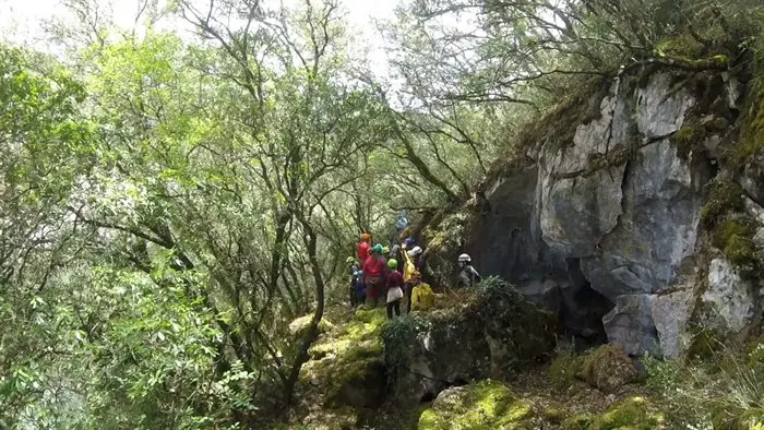 Campamento de espeleología de Águilas Verdes en Cobas (6)