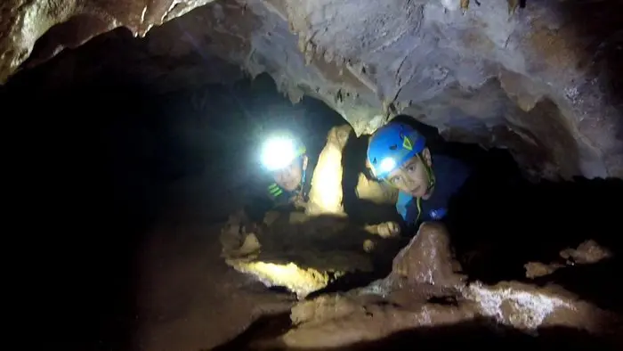 Campamento de espeleología de Águilas Verdes en Cobas (8)