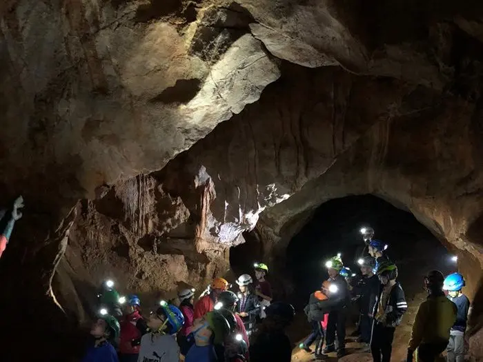 Campamento de espeleología de Águilas Verdes en Cobas (11)