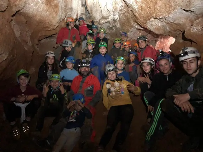 Campamento de espeleología de Águilas Verdes en Cobas (13)